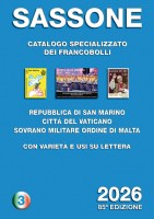 SASSONE 2026 Catalogo Specializzato Dei Francobolli Della Repubblica Italiana Vol. 3